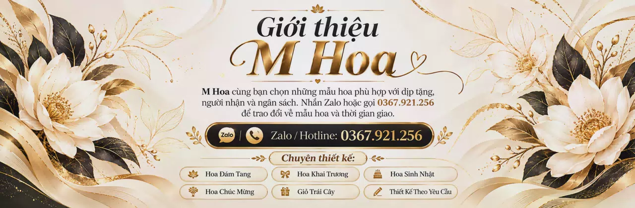 Ảnh bìa Shop hoa tươi Xã Vĩnh Lại Hải Phòng - Để lời nhắn thêm dịu dàng
